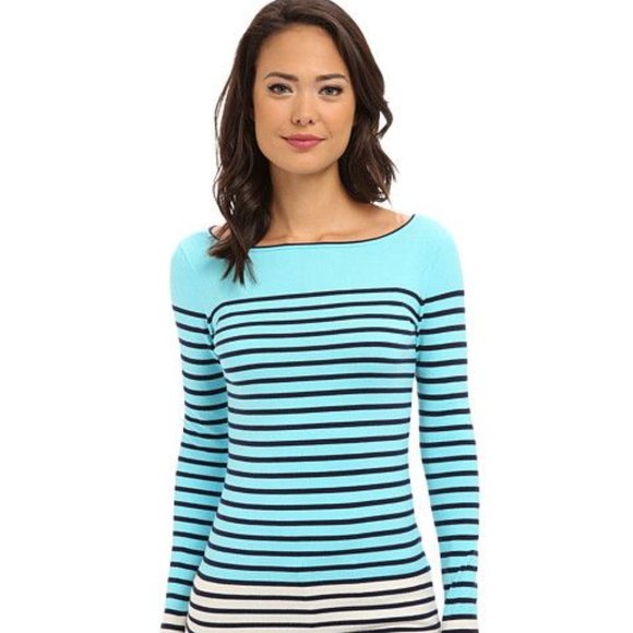 Lilly Pulitzer Sweaters - Lilly Pulitzer Maria Boatneck Striped Sweater
